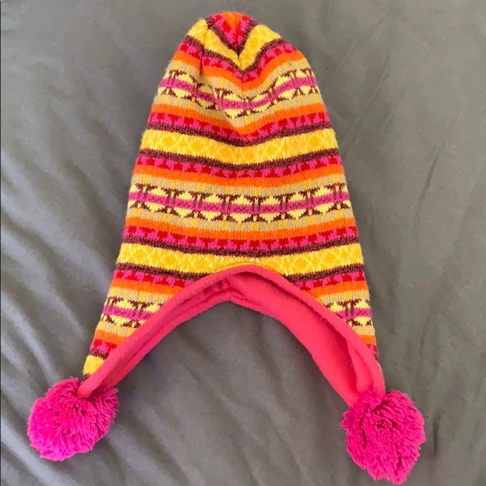 Bright colored beanie